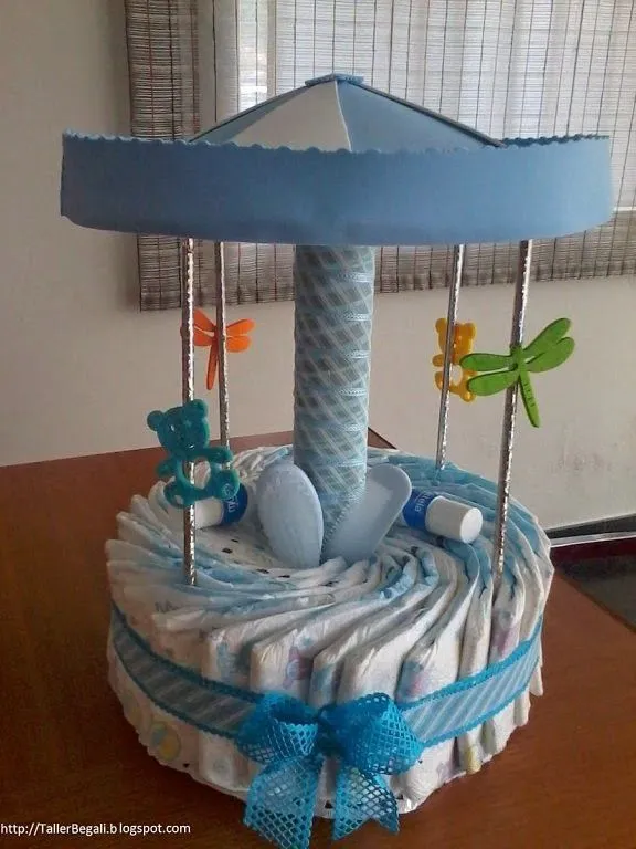 Indagando en la maternidad: Mi primera tarta de pañales Indagando en la maternidad: Mi primera tarta de pañales