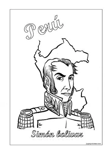 Independencia de Perú para Colorear - Manualidades Infantiles Independencia de Perú para Colorear - Manualidades Infantiles