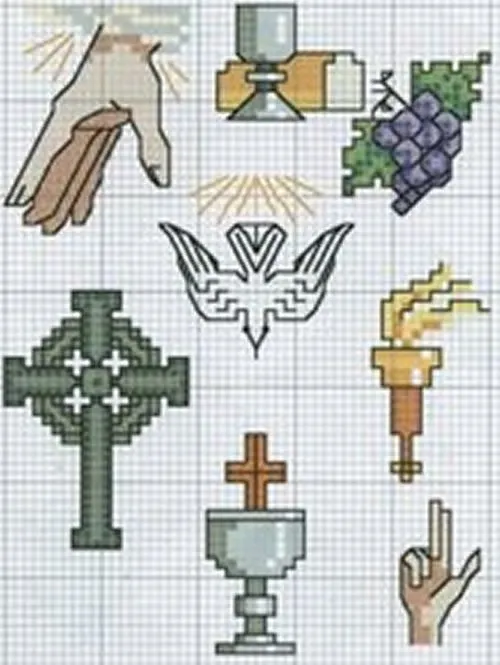 Bordados Religiosos – Ponto Cruz | Cultura Mix