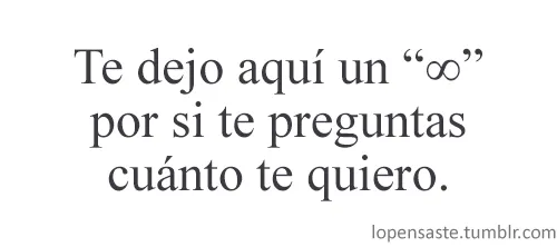 indexLove. - otrontvgero: Te quiero hasta el infinito y un... indexLove. - otrontvgero: Te quiero hasta el infinito y un...