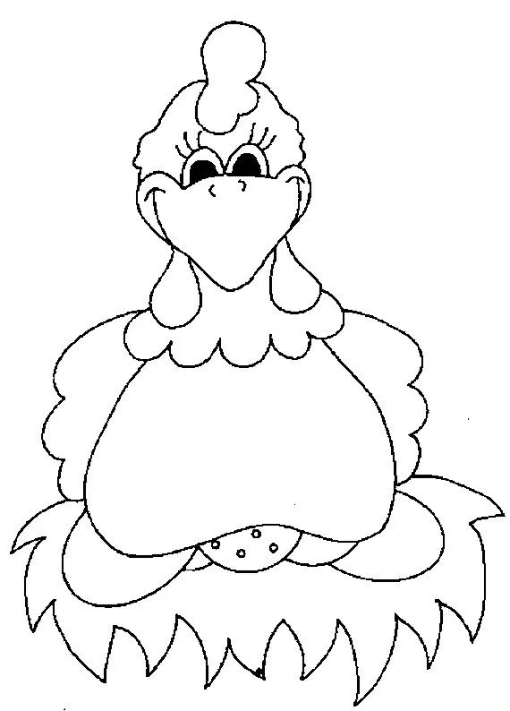 Índice de dibujos: gallinas