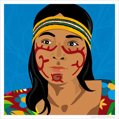 Indígena Wayuú - Andrés Urquina | Figurative art, Art, Disney characters