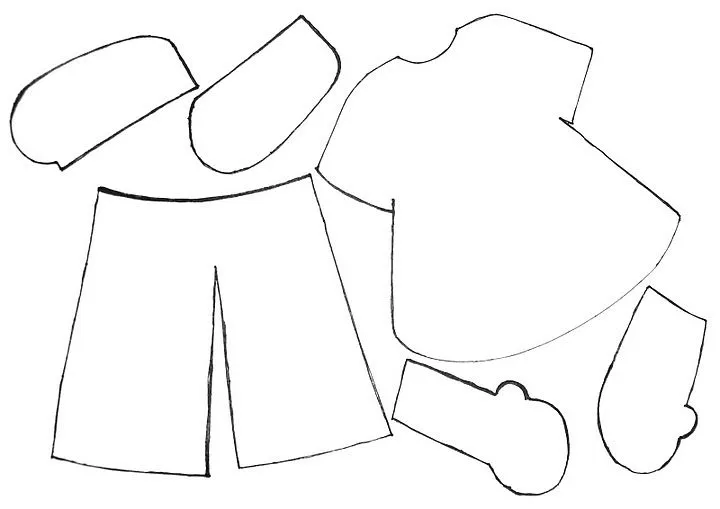 Moldes de niñitas y niñitos - Imagui