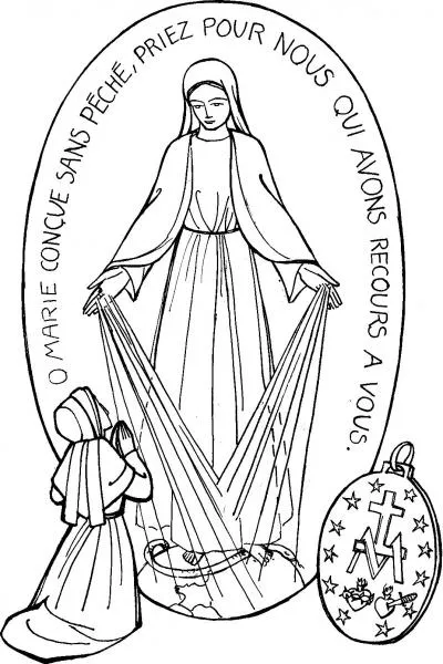 Infantil, la clase de Reli: Día de La Virgen Milagrosa Infantil, la clase de Reli: Día de La Virgen Milagrosa