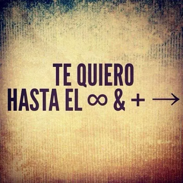 hasta el infinito y mas allá :3 | amor <3 | Pinterest