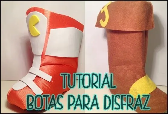 Hasta el INFINITO y mas allá!!: TUTORIAL: Botas para disfraz ...