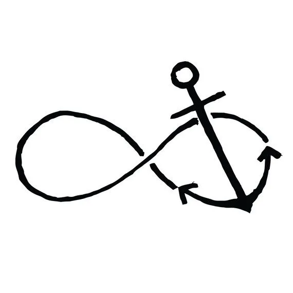 Infinito ancla tatuaje temporal juego de 2 por Tattify en Etsy Infinito ancla tatuaje temporal juego de 2 por Tattify en Etsy