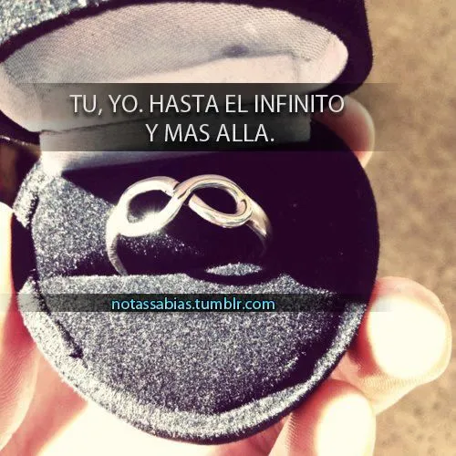 Tu, Yo. Hasta el infinito y mas alla imagen #7166