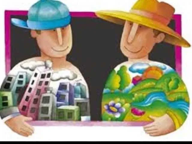 Informacion del campo y la ciudad para niños - Imagui