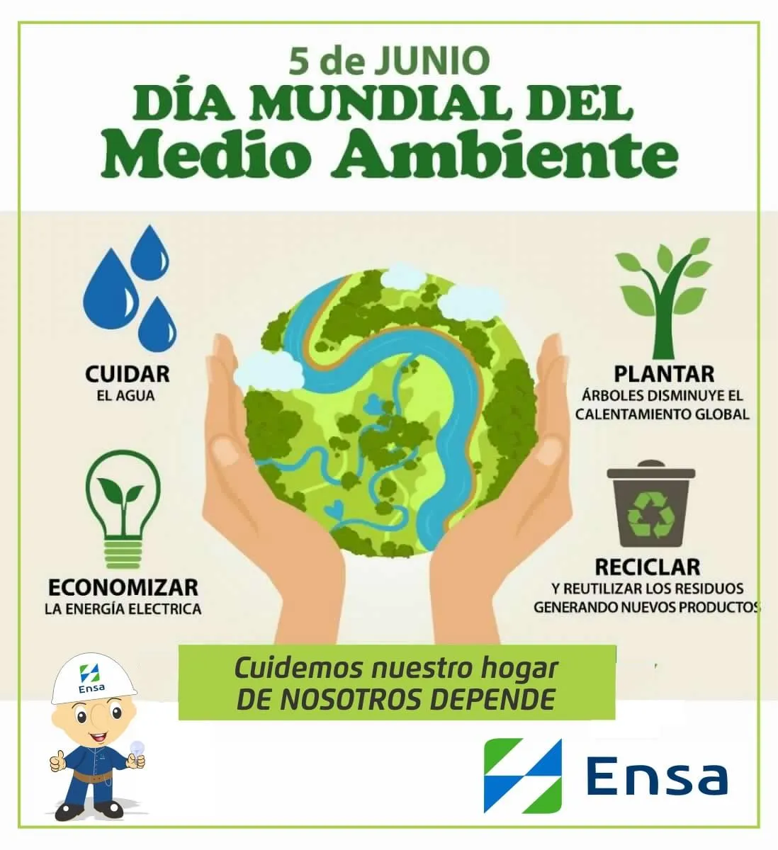 Información ENSA: | Dia mundial del medio ambiente, Cartelera del medio ambiente, Medio ambiente Información ENSA: | Dia mundial del medio ambiente, Cartelera del medio ambiente, Medio ambiente