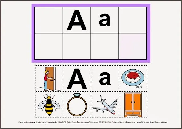 Informática para Educación Especial: Abecedario con pictogramas de ... Informática para Educación Especial: Abecedario con pictogramas de ...