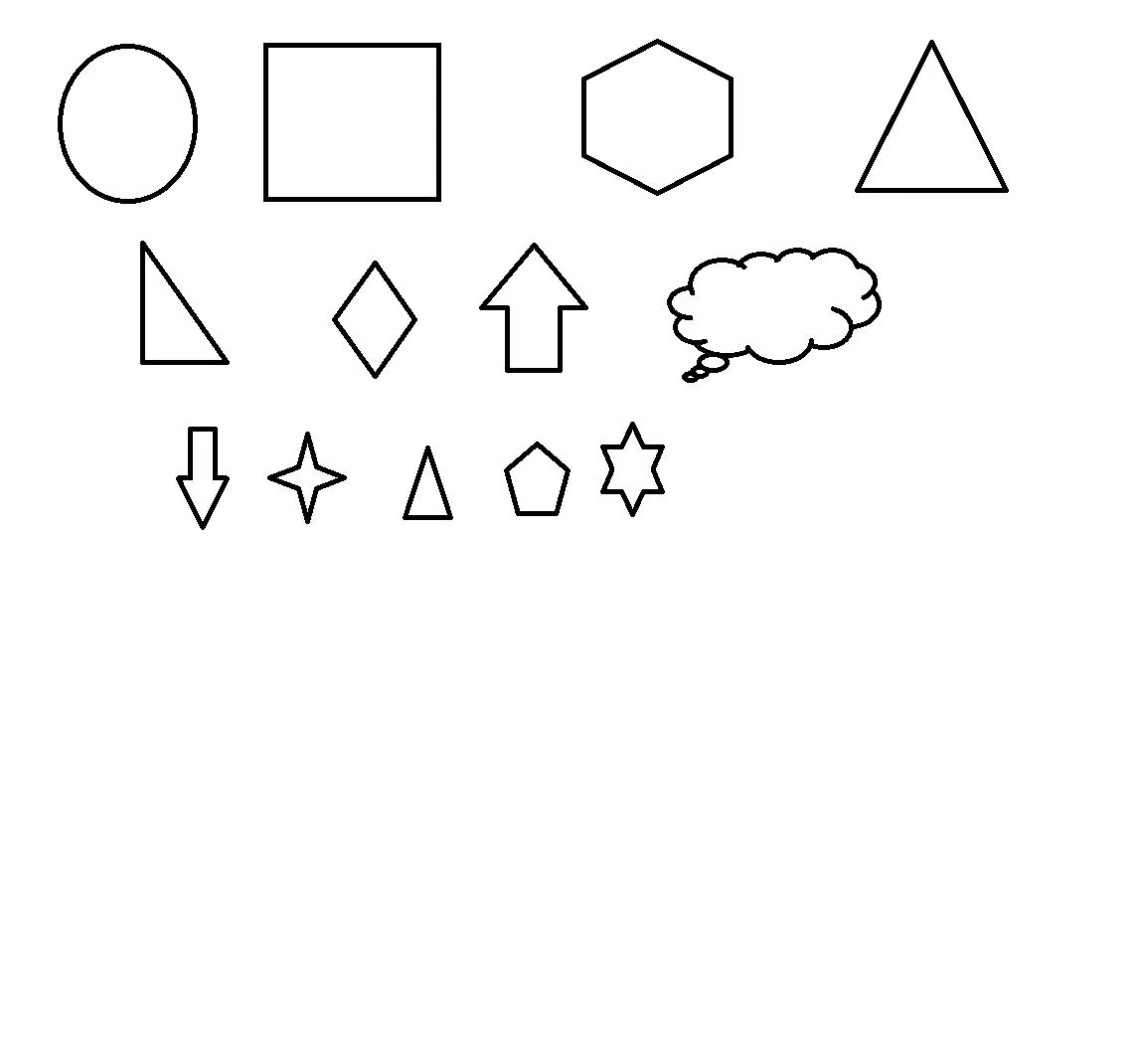 INFORMÁTICA - LA ENCINA: Ejercicios para el Paint INFORMÁTICA - LA ENCINA: Ejercicios para el Paint