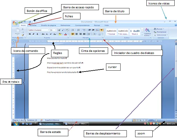 La ventana principal de microsoft word - Imagui La ventana principal de microsoft word - Imagui