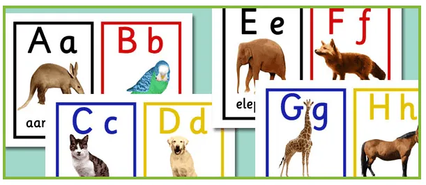 Inglés para niños: ALPHABET