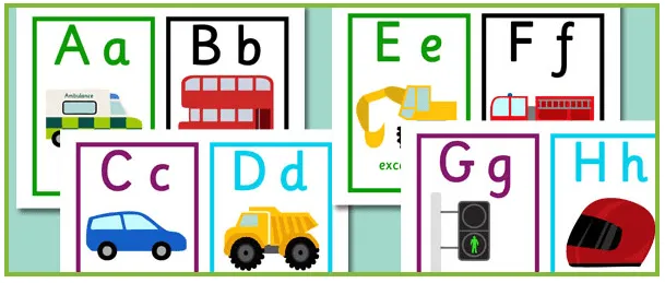 Inglés para niños: ALPHABET