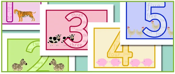 Inglés para niños: COUNTING