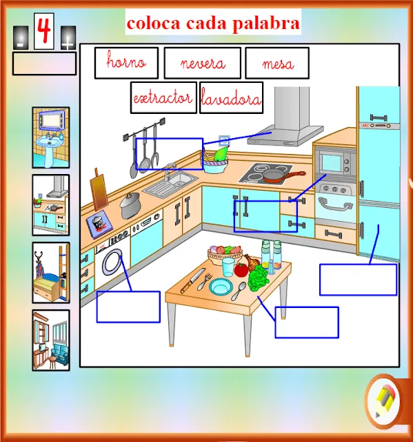 Inglés partes de la casa - Imagui