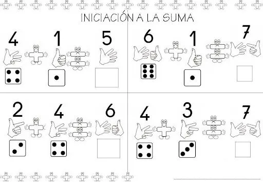 Iniciacion a la suma - Imagui