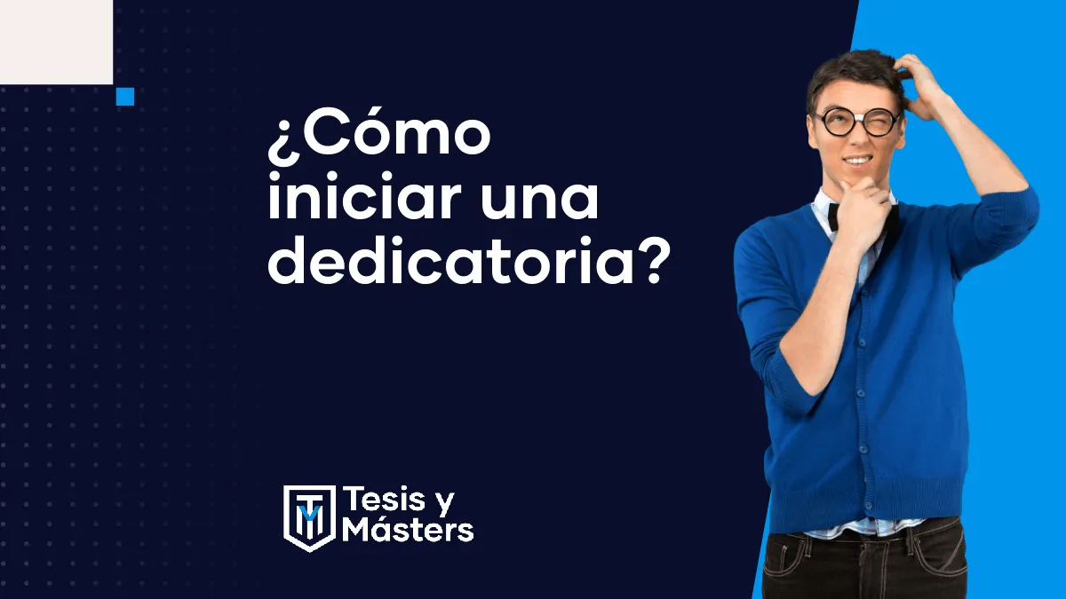Cómo iniciar una dedicatoria para tus proyectos