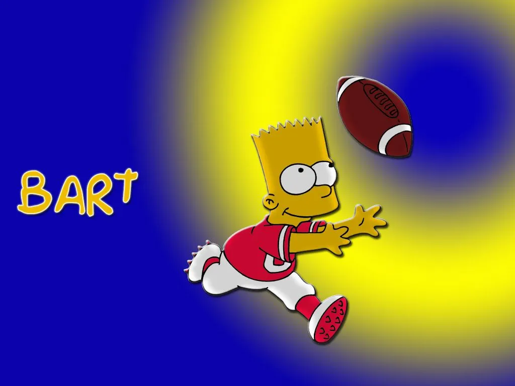 Fondos Gratis - Bart Futbolista