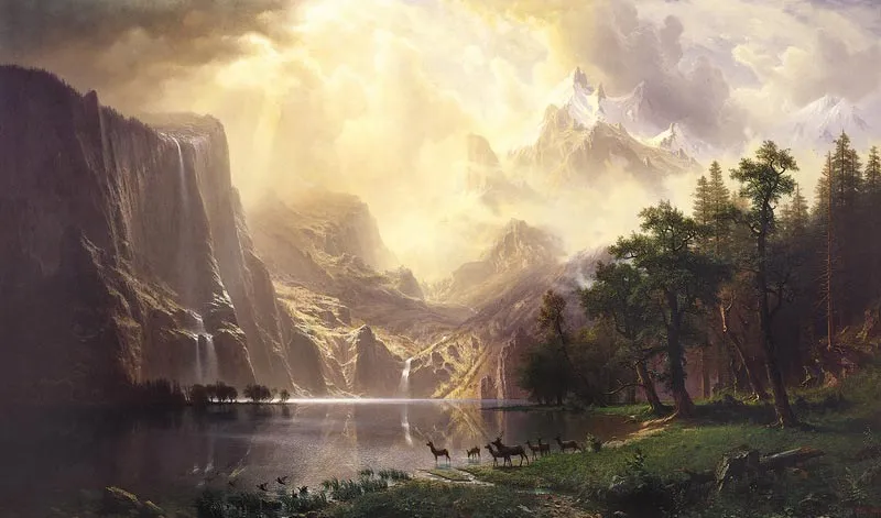 Los inmensos paisajes de Albert Bierstadt | Pintura y Artistas