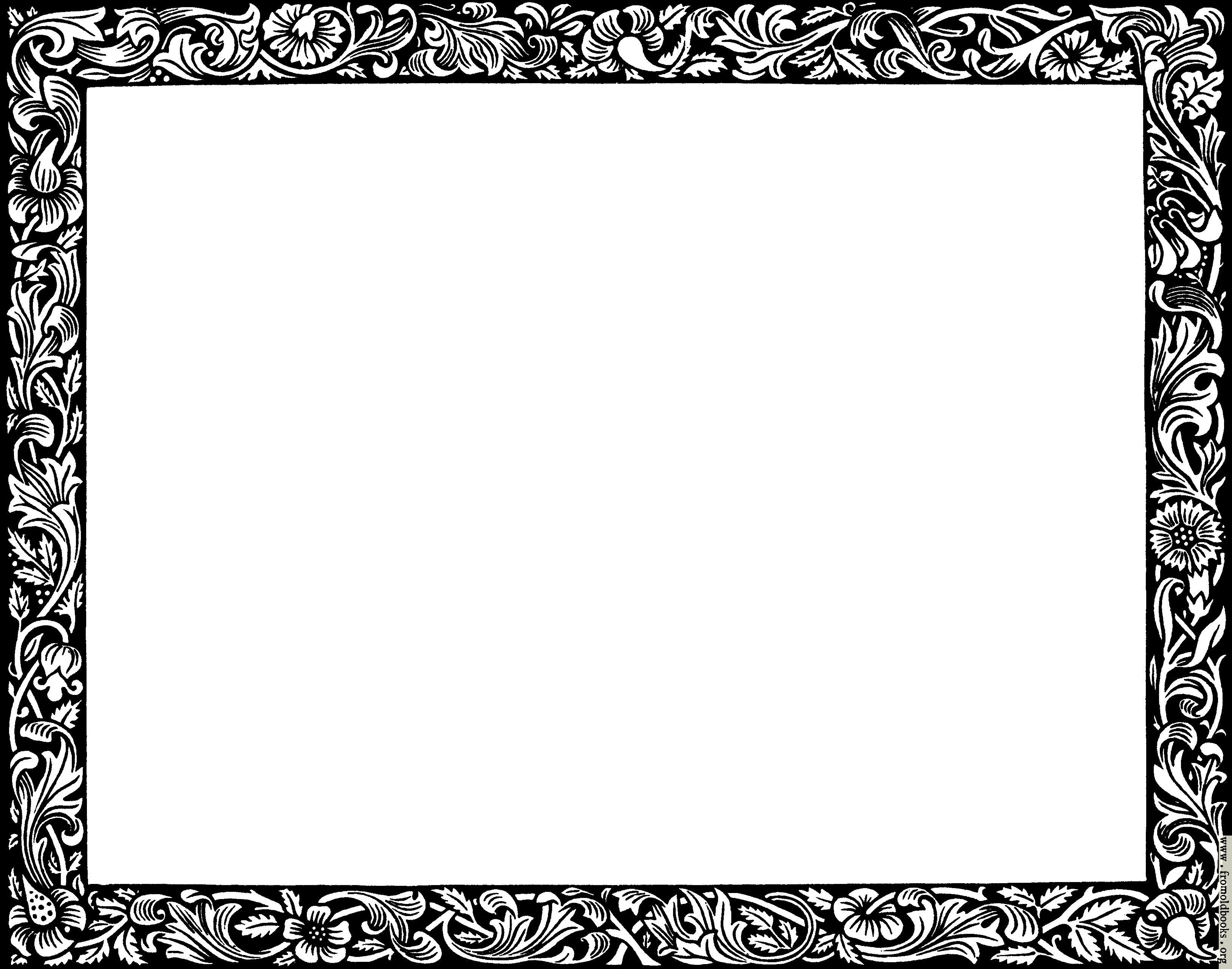 Inner leafy border from page 483