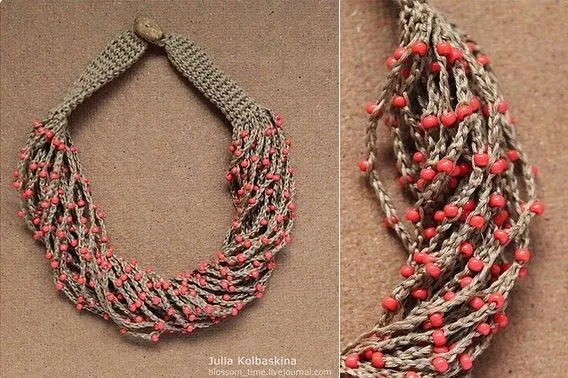 innovart en crochet: Collares en crochet