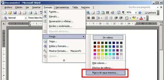 Insertar marcas de agua