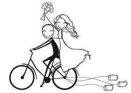 Inspiración de bodas con bicicletas!!!!!! Que tal!!!!
