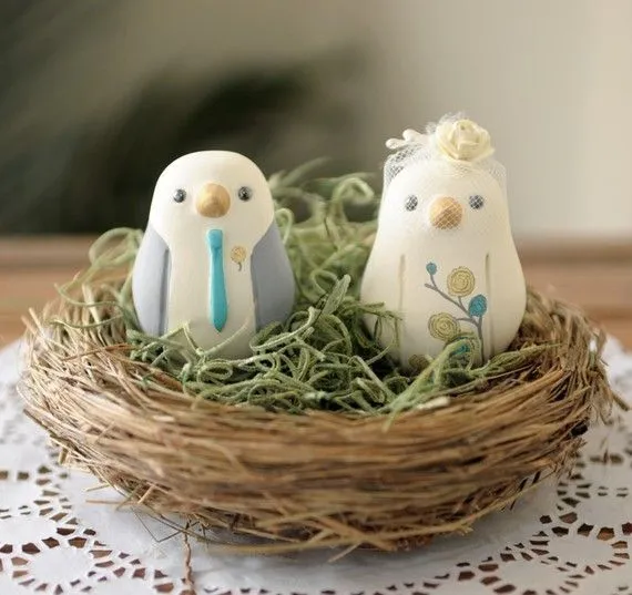 Inspiración Bodas: Toppers de tarta originales / Original wedding ...