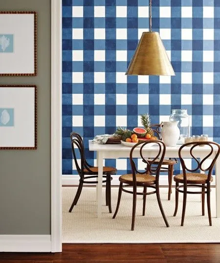 Inspiración papel pintado a cuadros | Decoración Hogar, Ideas y ... Inspiración papel pintado a cuadros | Decoración Hogar, Ideas y ...