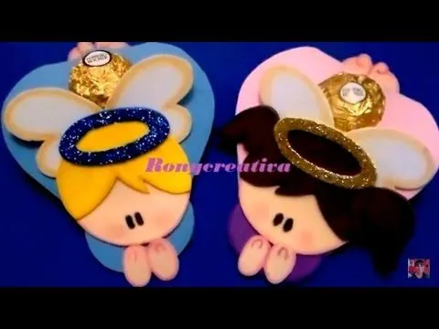 Inspiraciones: manualidades y reciclaje | Cómo hacer ángeles en ...