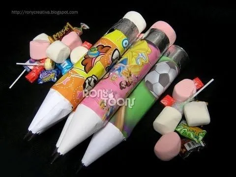 DULCERO DE LAPIZ PARA EL DIA DEL NIÑO/ CANDY PENCIL - YouTube DULCERO DE LAPIZ PARA EL DIA DEL NIÑO/ CANDY PENCIL - YouTube