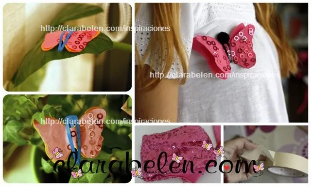 Inspiraciones: manualidades y reciclaje | Como hacer mariposas con ...