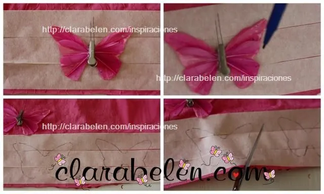 Inspiraciones: manualidades y reciclaje | Como hacer mariposas con ... Inspiraciones: manualidades y reciclaje | Como hacer mariposas con ...