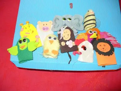 Inspiraciones: "TÍTERES DE DEDO: ANIMALES"