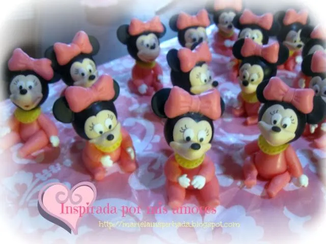 Inspirada por mis amores: SOUVENIRS MINNIE BABY