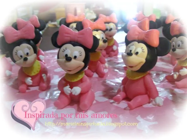 Inspirada por mis amores: SOUVENIRS MINNIE BABY