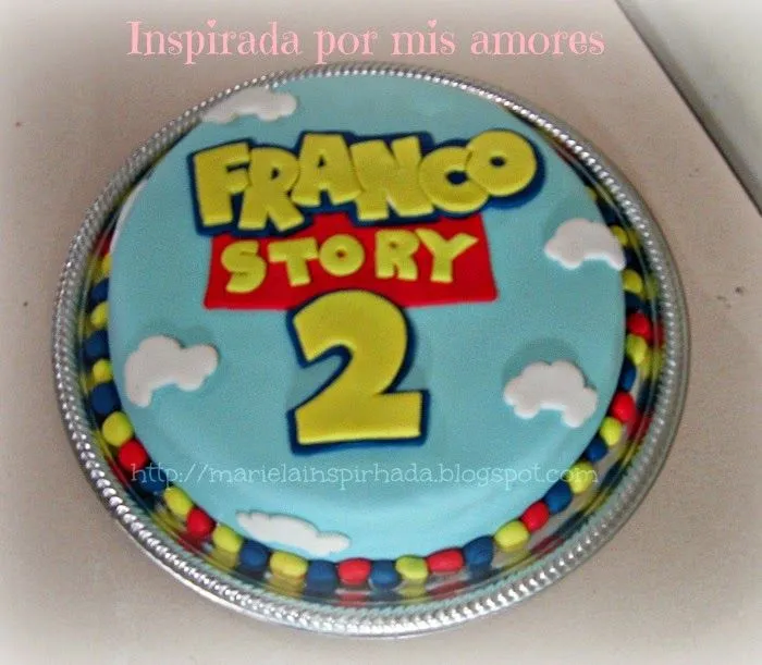 Inspirada por mis amores: LA TORTA DE CUMPLE PARA SUS DOS AÑITOS Inspirada por mis amores: LA TORTA DE CUMPLE PARA SUS DOS AÑITOS