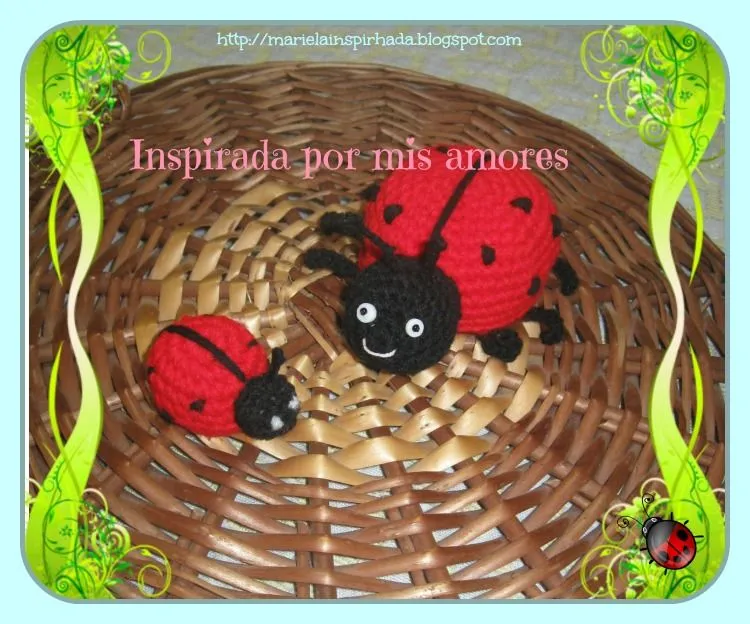 Inspirada por mis amores: VAQUITA DE SAN ANTONIO Y MINI BUHO ... Inspirada por mis amores: VAQUITA DE SAN ANTONIO Y MINI BUHO ...