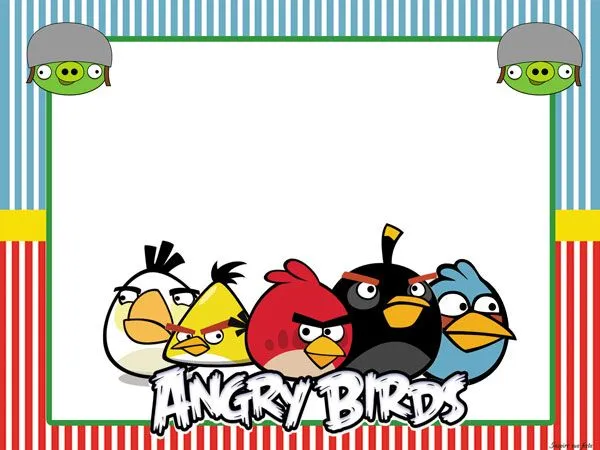 Inspire sua festa » Kit festa digital gratuito no tema Angry Birds Inspire sua festa » Kit festa digital gratuito no tema Angry Birds