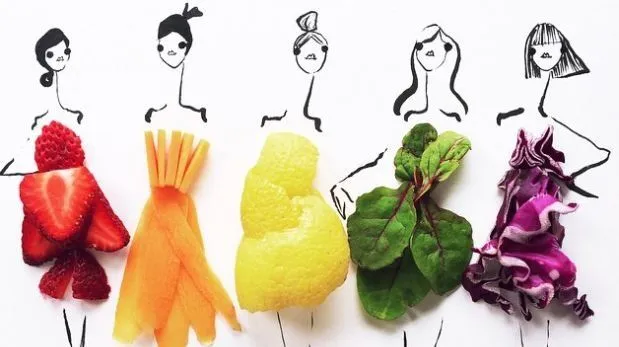 Instagram: geniales diseños de 'moda comestible' [FOTOS ... Instagram: geniales diseños de 'moda comestible' [FOTOS ...