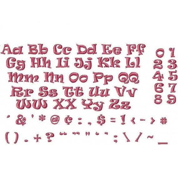 Instant Download Embroidery Fonts Fill Font por jayniejayedesigns Instant Download Embroidery Fonts Fill Font por jayniejayedesigns