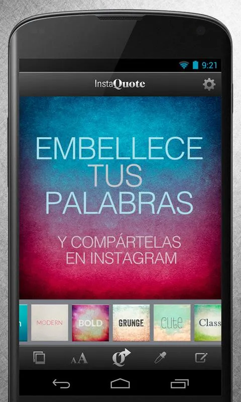 InstaQuote - texto en fotos - Aplicaciones de Android en Google Play