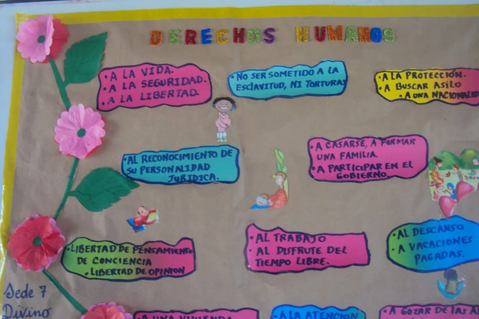 Instituciòn Educativa Tècnica Anchique Sede 7 Divino Niño: DERECHOS HUMANOS Instituciòn Educativa Tècnica Anchique Sede 7 Divino Niño: DERECHOS HUMANOS