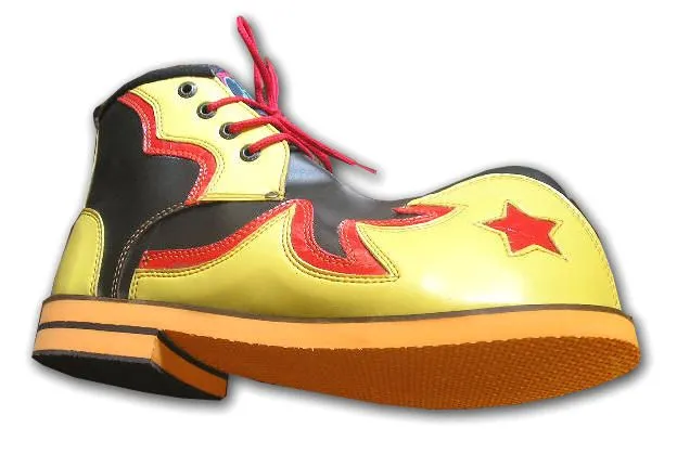 Moldes para zapatos de payaso - Imagui