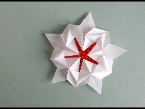 Instrucciones y pasos para hacer una estrella pentagonal en origami Instrucciones y pasos para hacer una estrella pentagonal en origami
