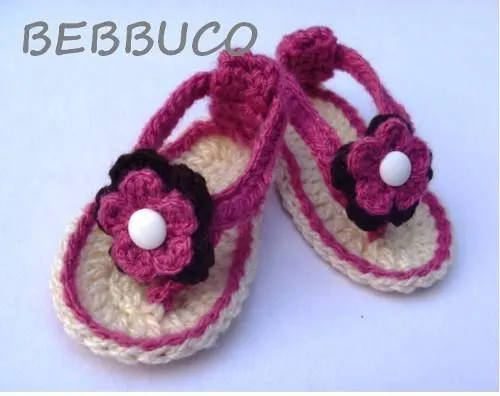 Zapatitos bordados para bebés - Imagui