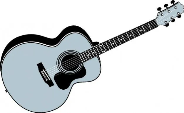 Instrumento guitarra acústica | Descargar Vectores gratis