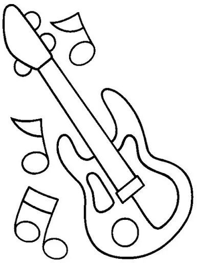 INSTRUMENTOS DE CUERDA PARA COLOREAR | Dibujos para colorear INSTRUMENTOS DE CUERDA PARA COLOREAR | Dibujos para colorear
